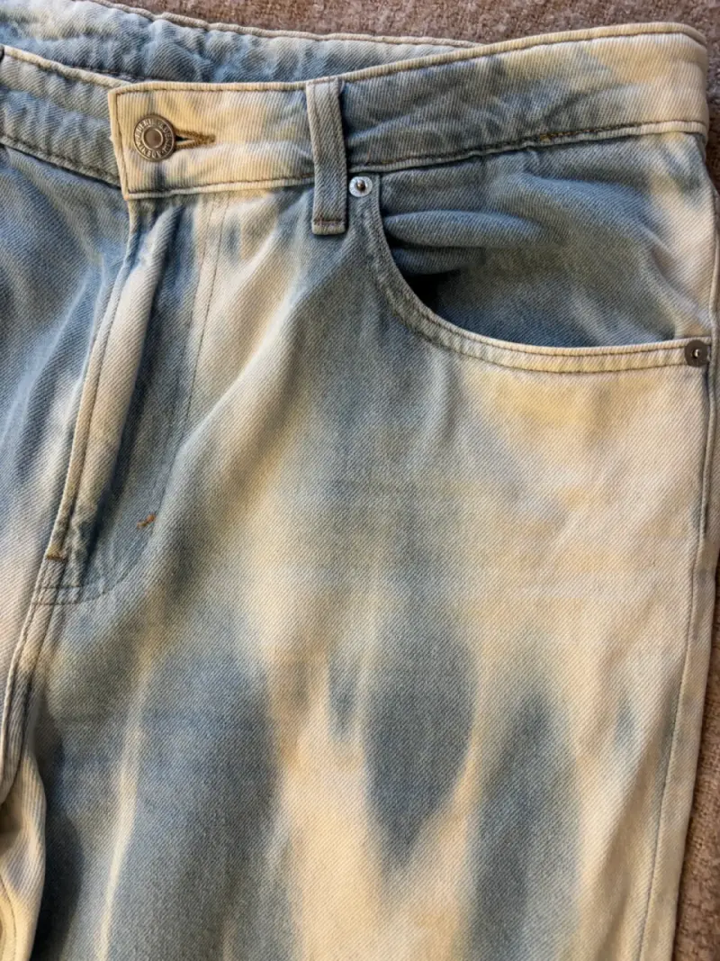 Jeans Loose Straight Azul - 2