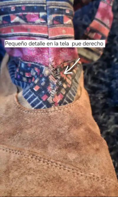 Botas de invierno con diseño étnico y forro térmico - miniatura 4