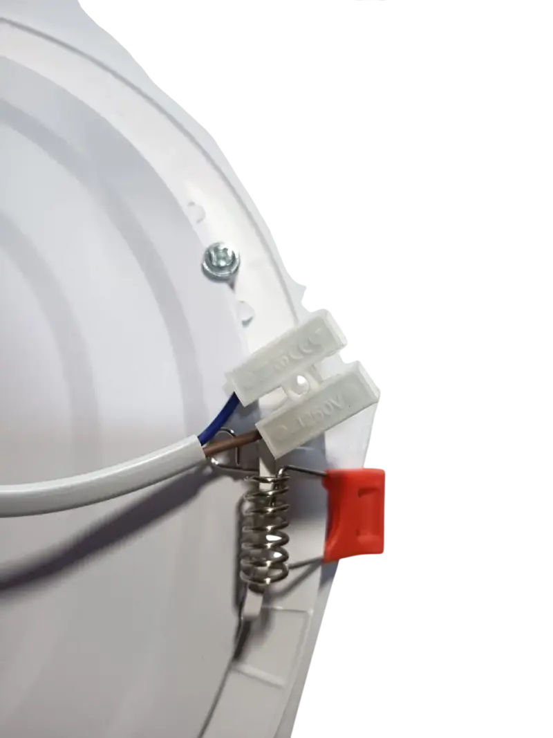 Pack 4 Panel Led Embutido Redondo 18w Luz calida - 5