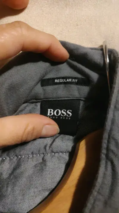 Hugo boss Chaqueta acolchada gris para hombre - miniatura 2
