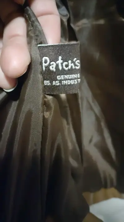 Chaqueta 100% cuero argentino marrón para mujer - miniatura 2