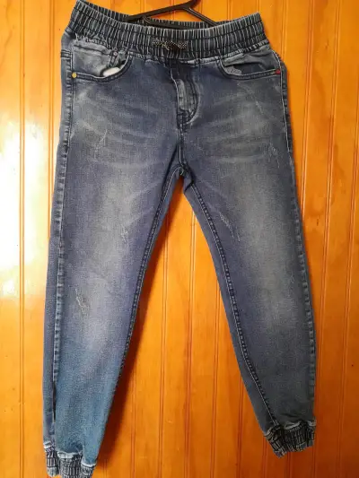 Pantalones de mezclilla elásticos  niño 10 - miniatura 1