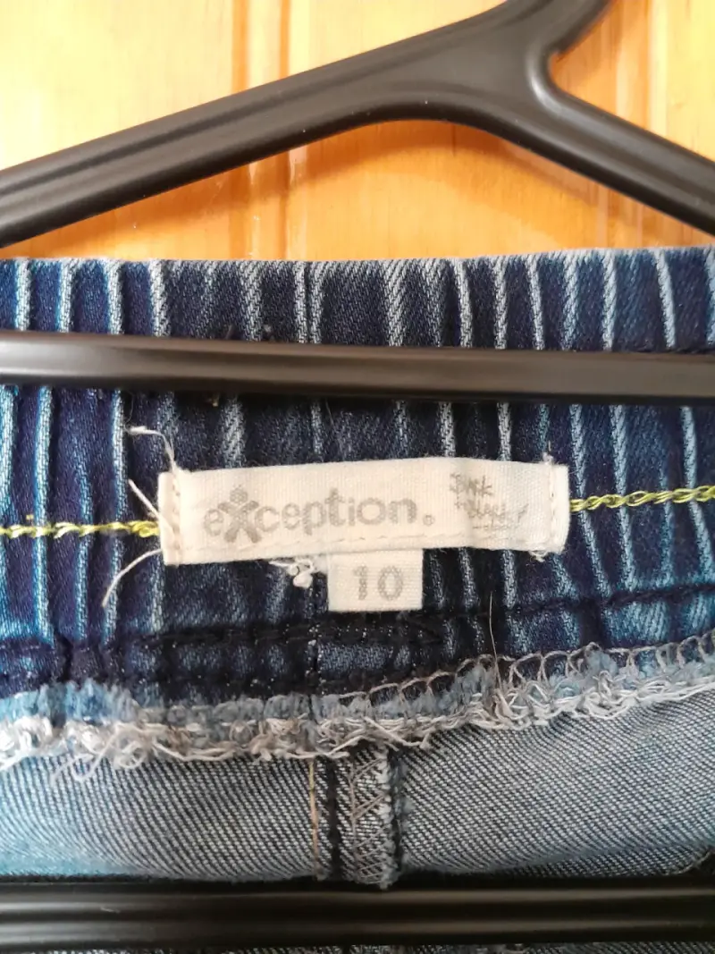 Pantalones de mezclilla elásticos  niño 10 - 2
