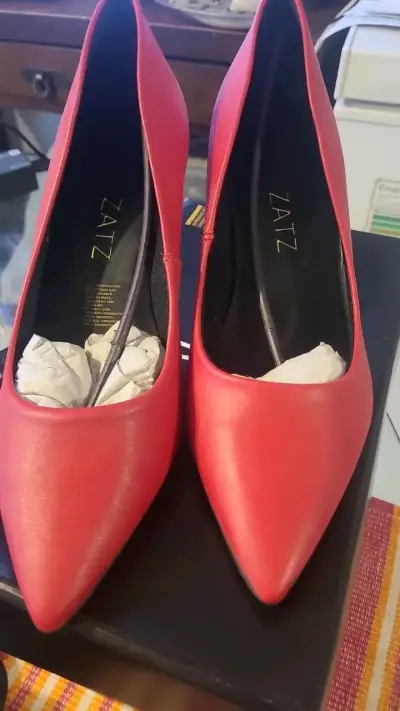 Tacones rojos elegantes Vizzano - miniatura 2