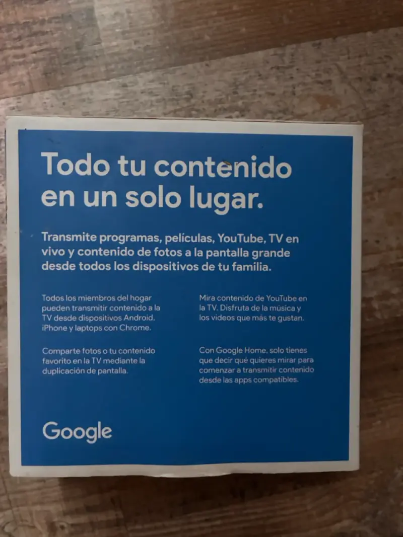 Google Chromecast para streaming de medios - 2