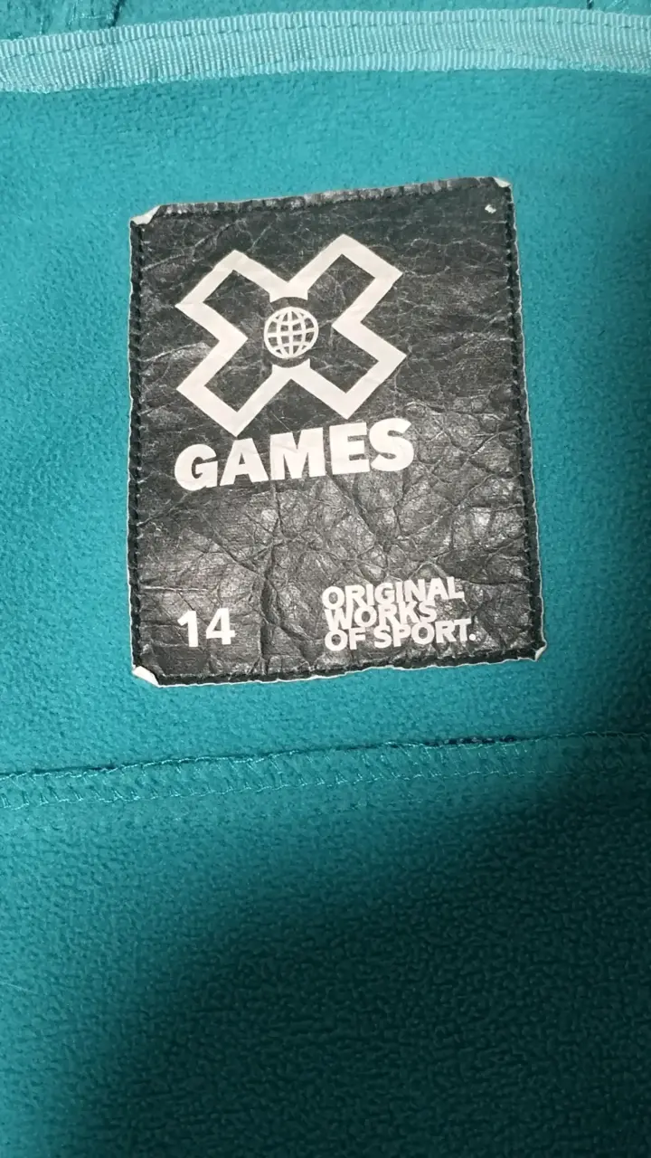 Chaqueta impermeable a cuadros XGames azul - 3