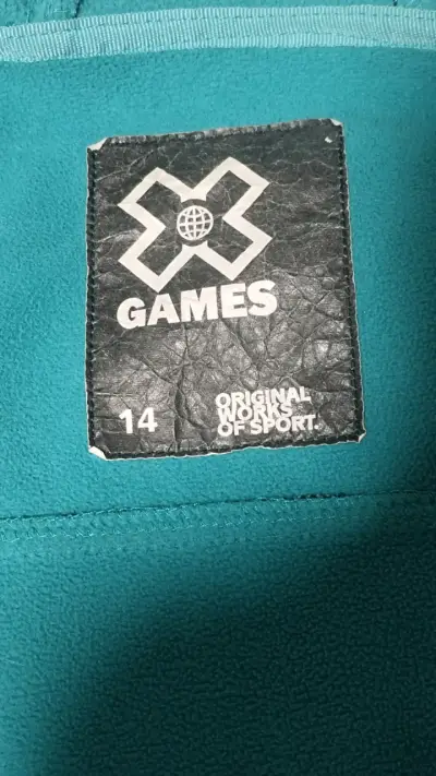 Chaqueta impermeable a cuadros XGames azul - miniatura 3