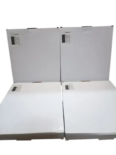 Pack 4 Panel Led Embutido Redondo 18w luz calida - miniatura 1