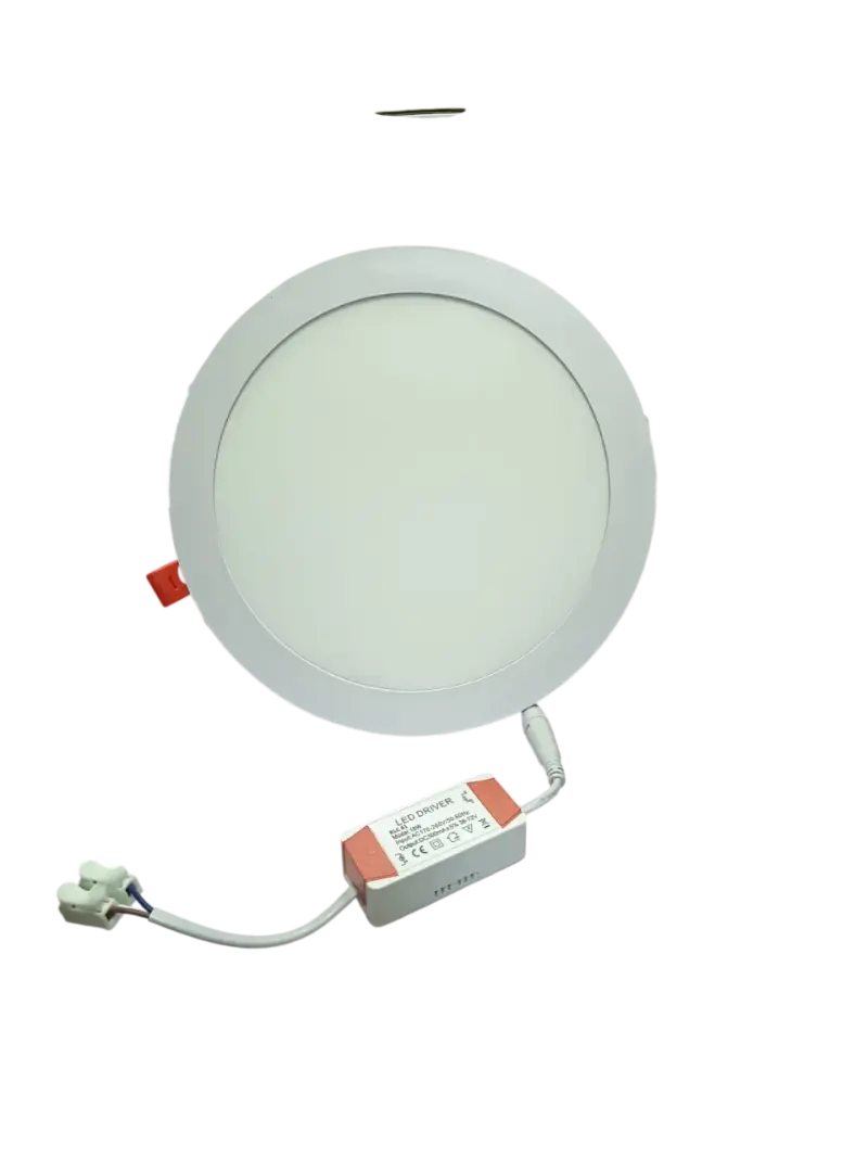 Pack 4 Panel Led Embutido Redondo 18w luz calida - 3