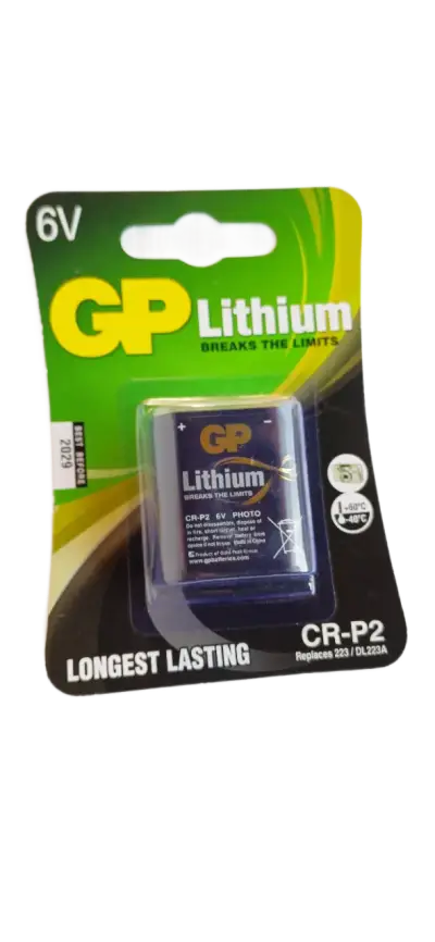 Pila CR-P2 6V para Cámaras Litio (Nueva y Sellada) - miniatura 2