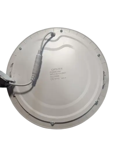 Pack 4 Panel Led Embutido Redondo 18w Luz Fria - miniatura 5