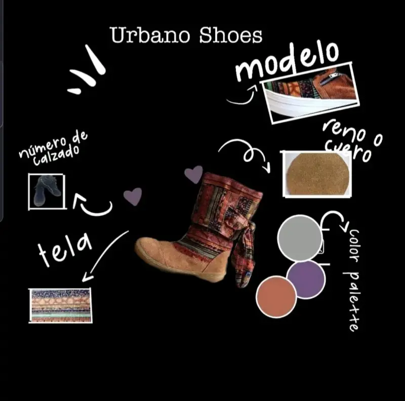 Botas de invierno con diseño y forro chiporro - 6