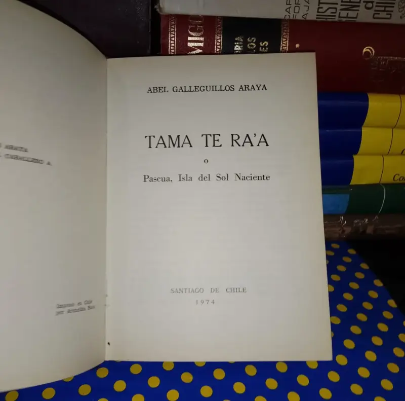 Pack 2 Dos Libros - Isla De Pascua - Oscar Fonck - 4
