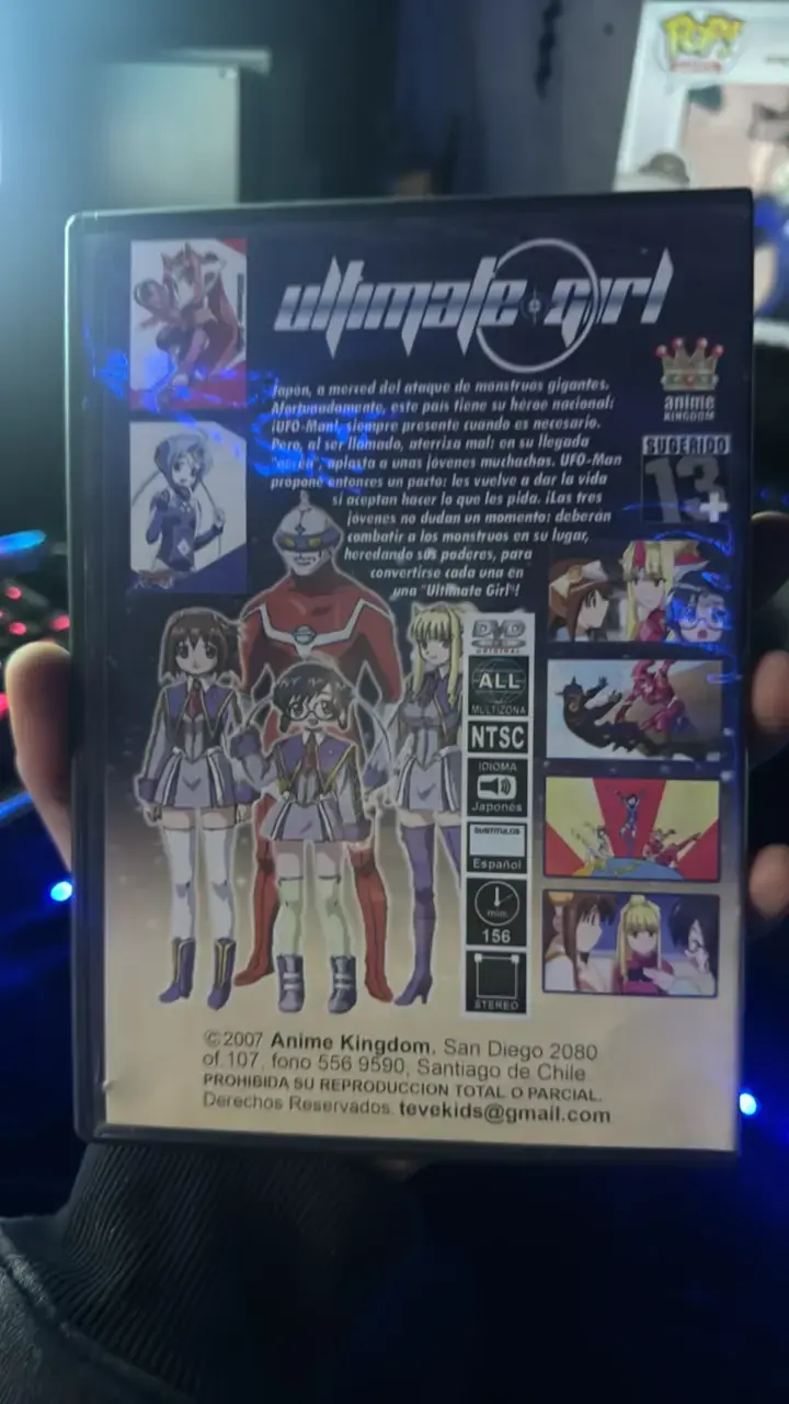 DVD Ultimate Girl Serie Completa Anime - 2