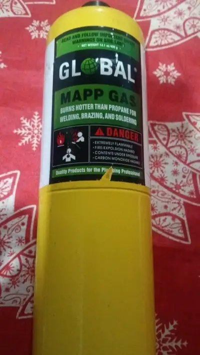 Cilindro de gas MAPP Global para soldadura - miniatura 1