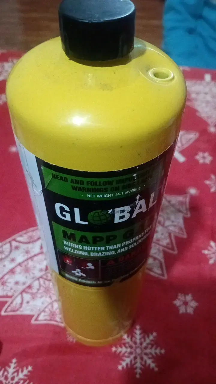 Cilindro de gas MAPP Global para soldadura - 2