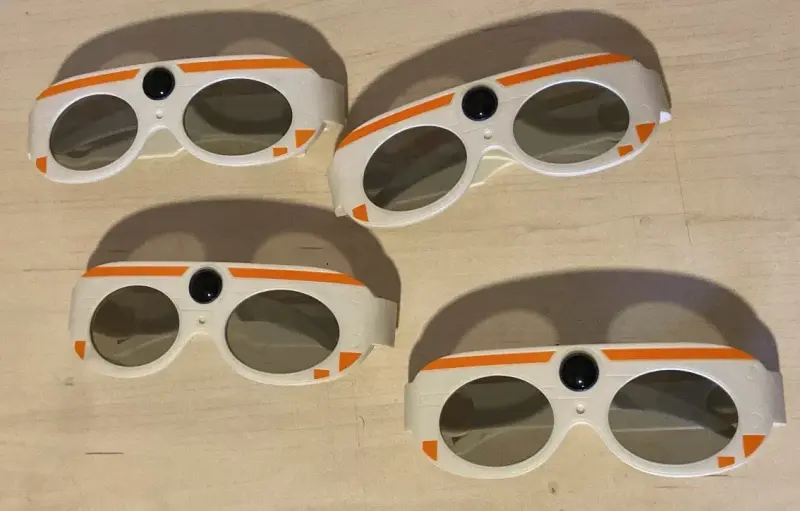 Lentes 3D Originales Star Wars VII - 4