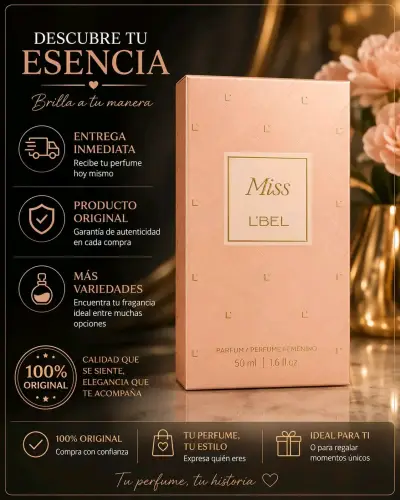 Perfume Miss L'Bel 50 ml Original - miniatura 1