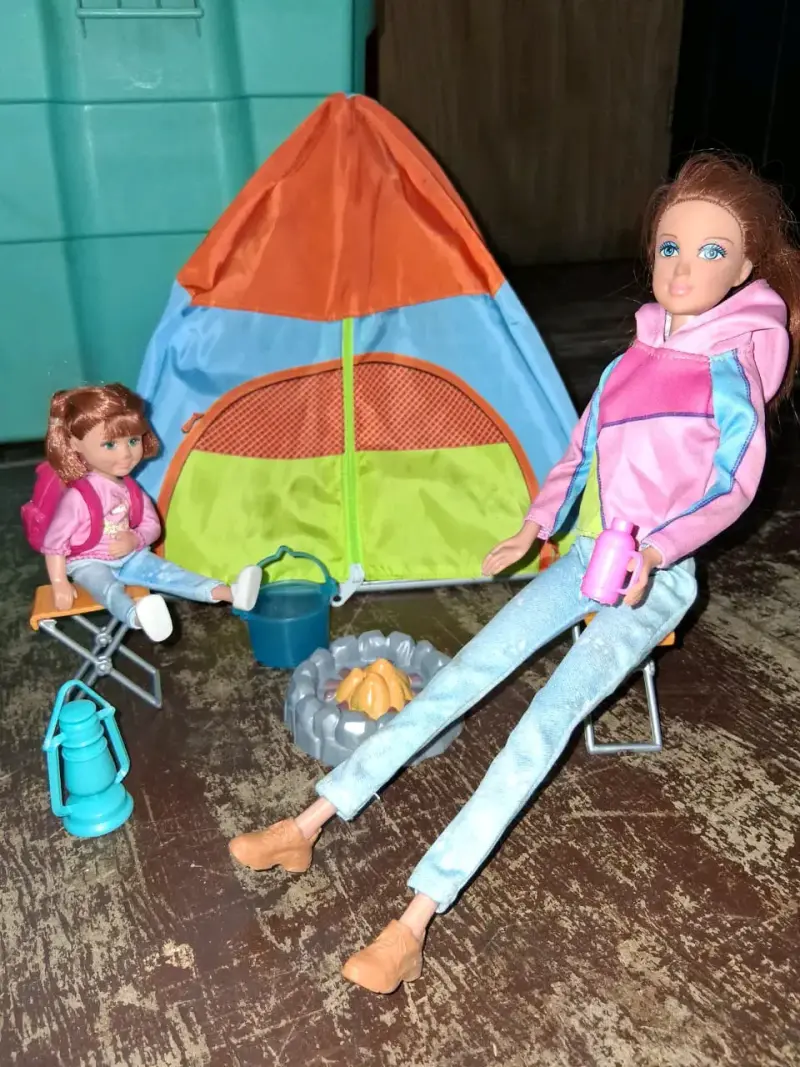 Casa de muñecas con otra profesiones - 3