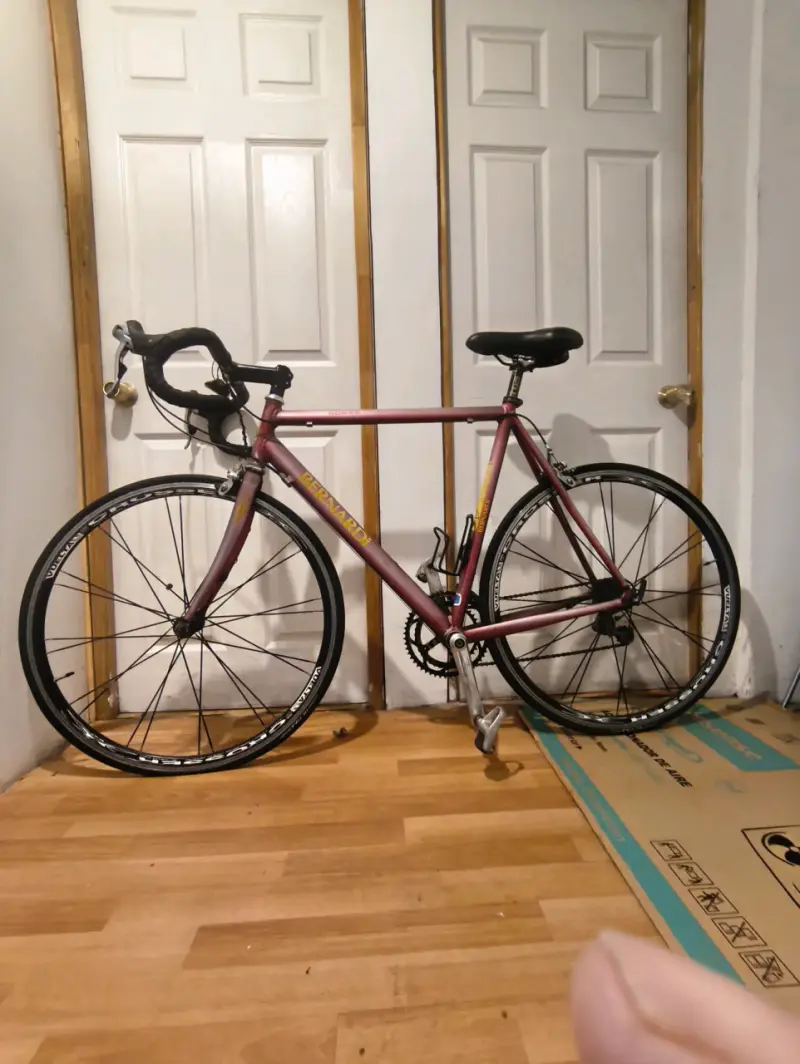 Bicicleta de carretera Bernardi roja de alto rendimiento - 5