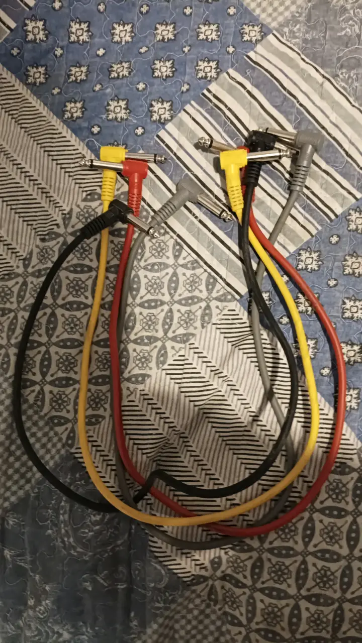 Cables de conexión de audio multicolor - 1