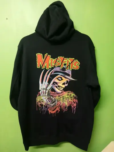 Polerón con capucha Misfits diseño calavera - miniatura 1