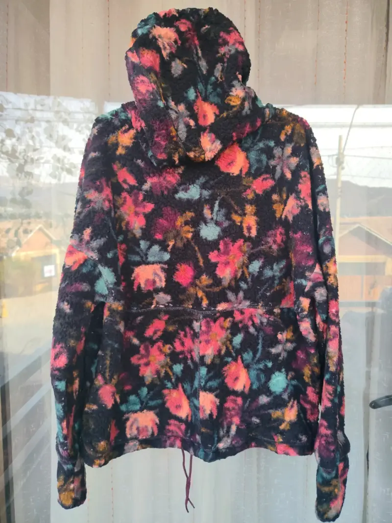 Polerón de Polar con estampado floral - 3