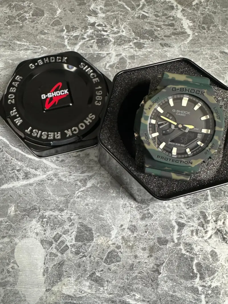 Reloj Casio G-Shock Camuflaje Resistente al Agua