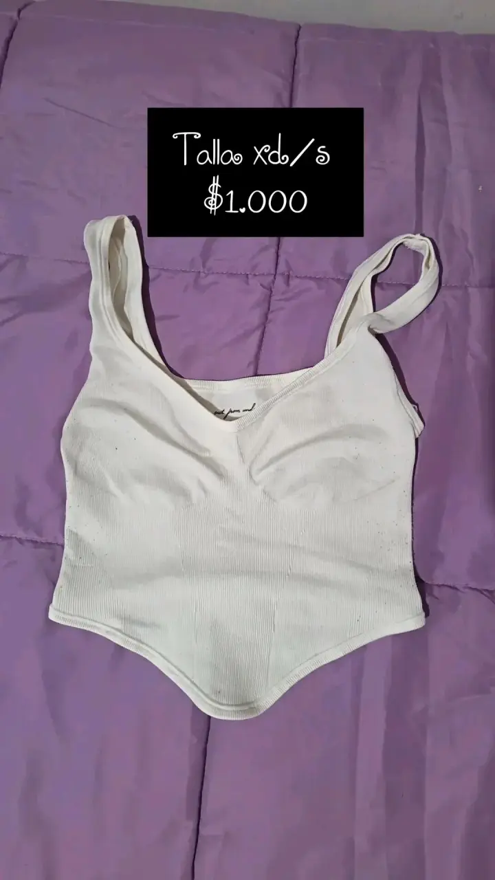 Top sin mangas American Eagle talla s,m/l - 4