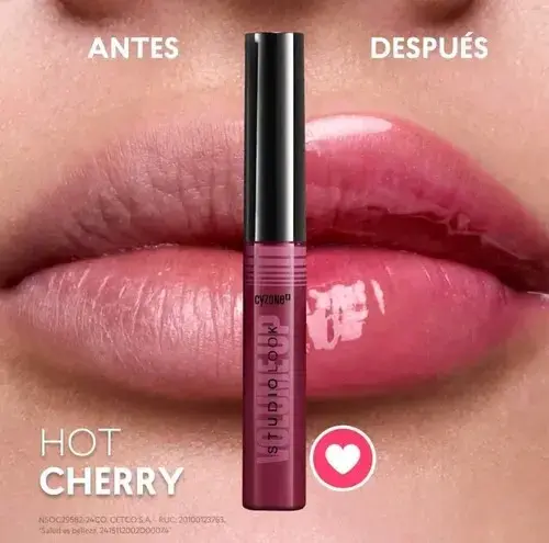 Labial líquido Cyzone Studio Look color rojo - 2