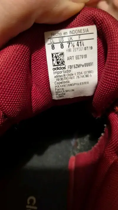 Zapatillas deportivas rojas - miniatura 3