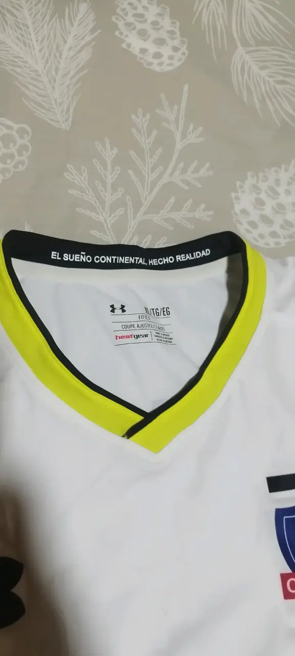Camiseta de fútbol Colo-Colo Under Armour blanca - 3