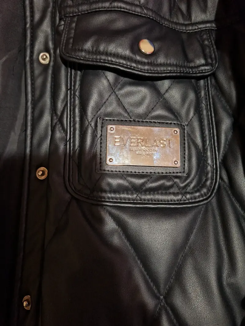 Chaqueta acolchada negra Everlast para hombre - 2