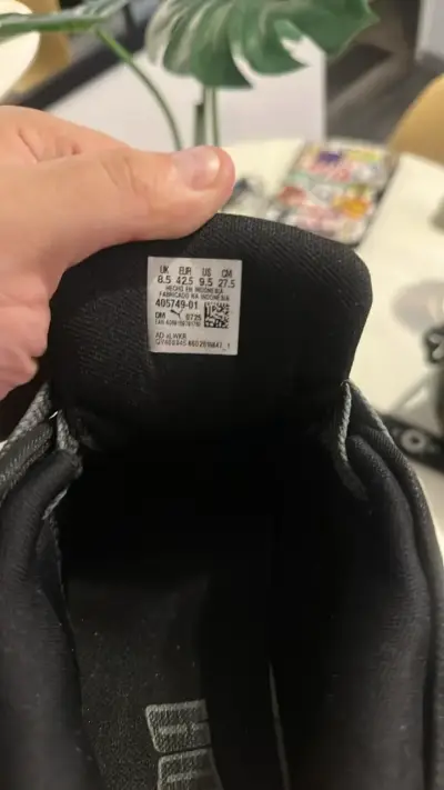 Zapatillas pumas negras - miniatura 6
