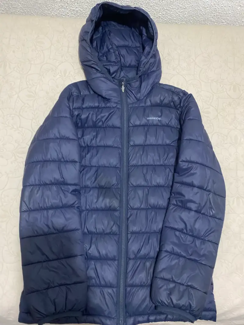 Chaqueta acolchada azul con capucha Maui and Sons - 2