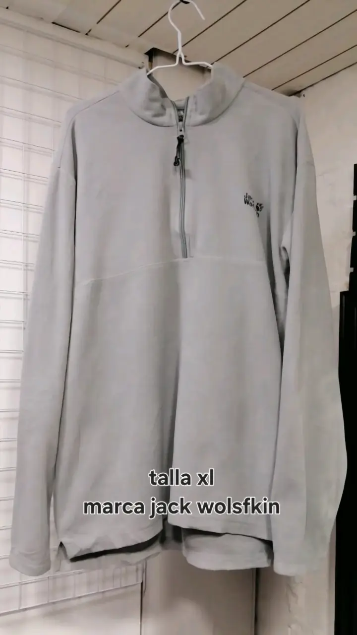 Polar gris Jack Wolfskin talla XL
