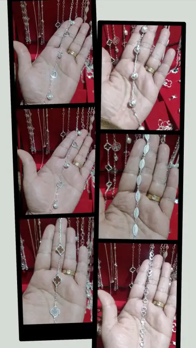 Collares de plata con dijes variados - miniatura 3