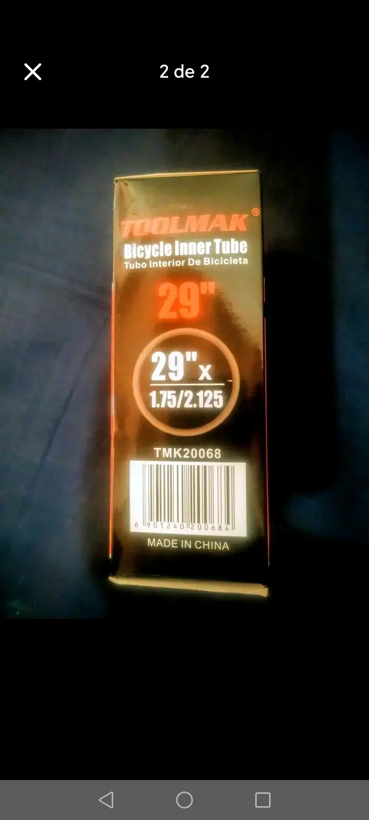 Cámara de Aire para Bicicleta 29" Toolmak - 2