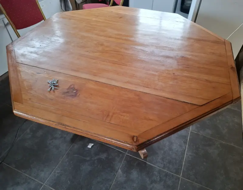 Mesa de comedor de madera roble - 2