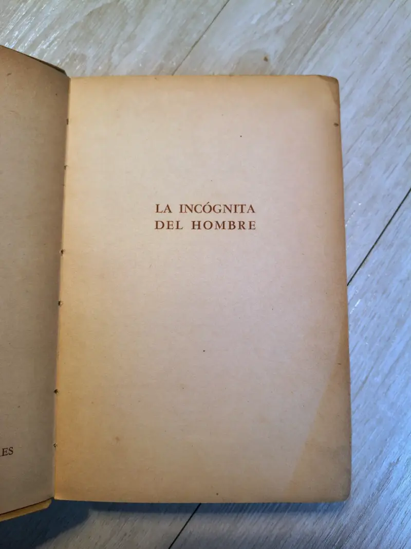 La Incógnita del Hombre _ Alexis Cartel (1957)
