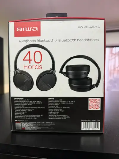 Audífonos Bluetooth Aiwa con Cancelación de Ruido - miniatura 2