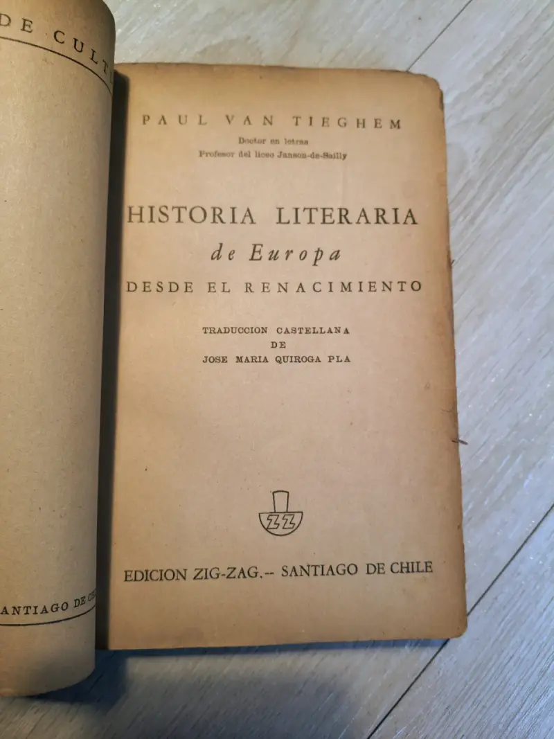 HISTORIA LITERARIA DE EUROPA DESDE EL RENACIMIENTO