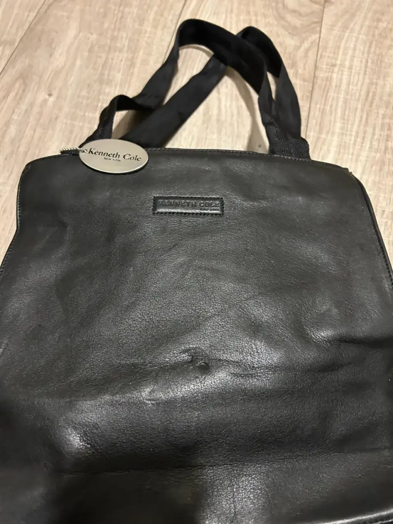 Tote de cuero negro elegante - 2