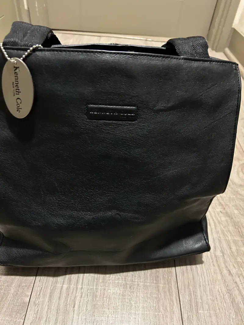 Tote de cuero negro elegante - 4