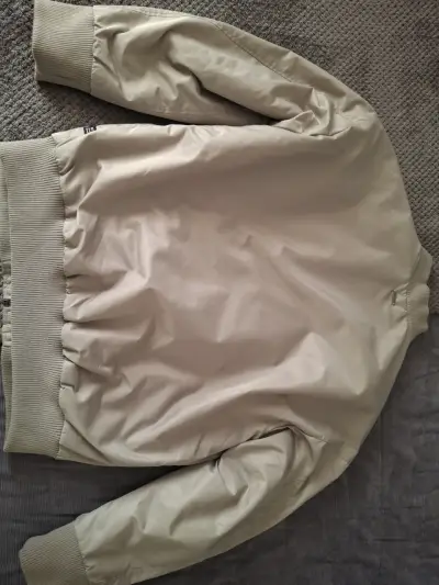 Chaqueta bomber beige para hombre - miniatura 2
