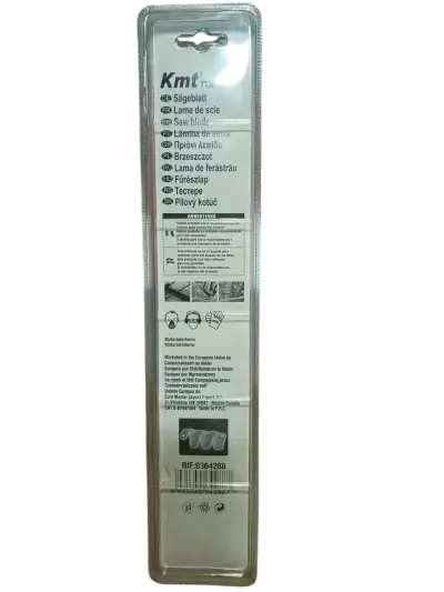 Pack 3 Blister Hoja Sierra Arco 24d Kmt - miniatura 2