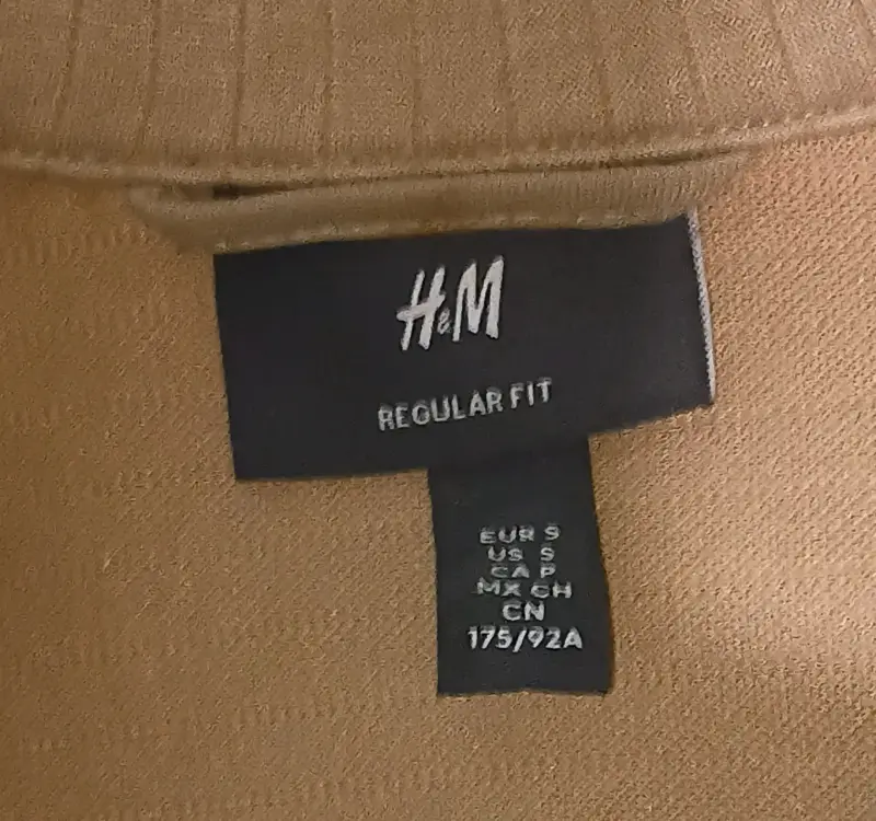 Chaqueta beige de hombre H&M en buen estado - 4