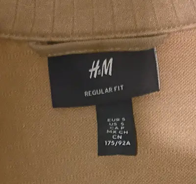 Chaqueta beige de hombre H&M en buen estado - miniatura 4