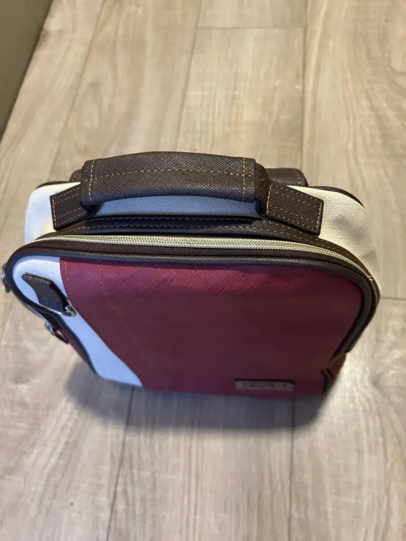 Mochila de viaje Four-i roja y beige - 2