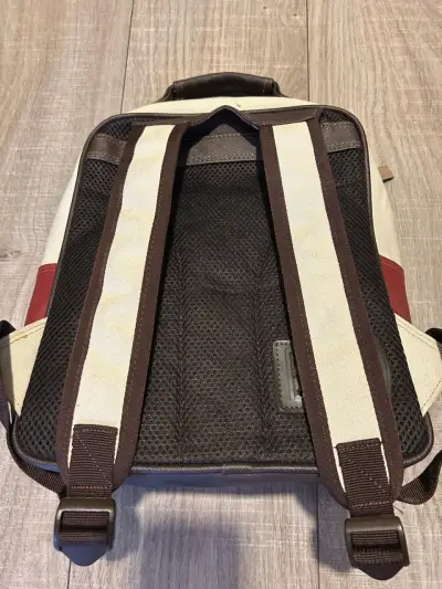 Mochila de viaje Four-i roja y beige - miniatura 3